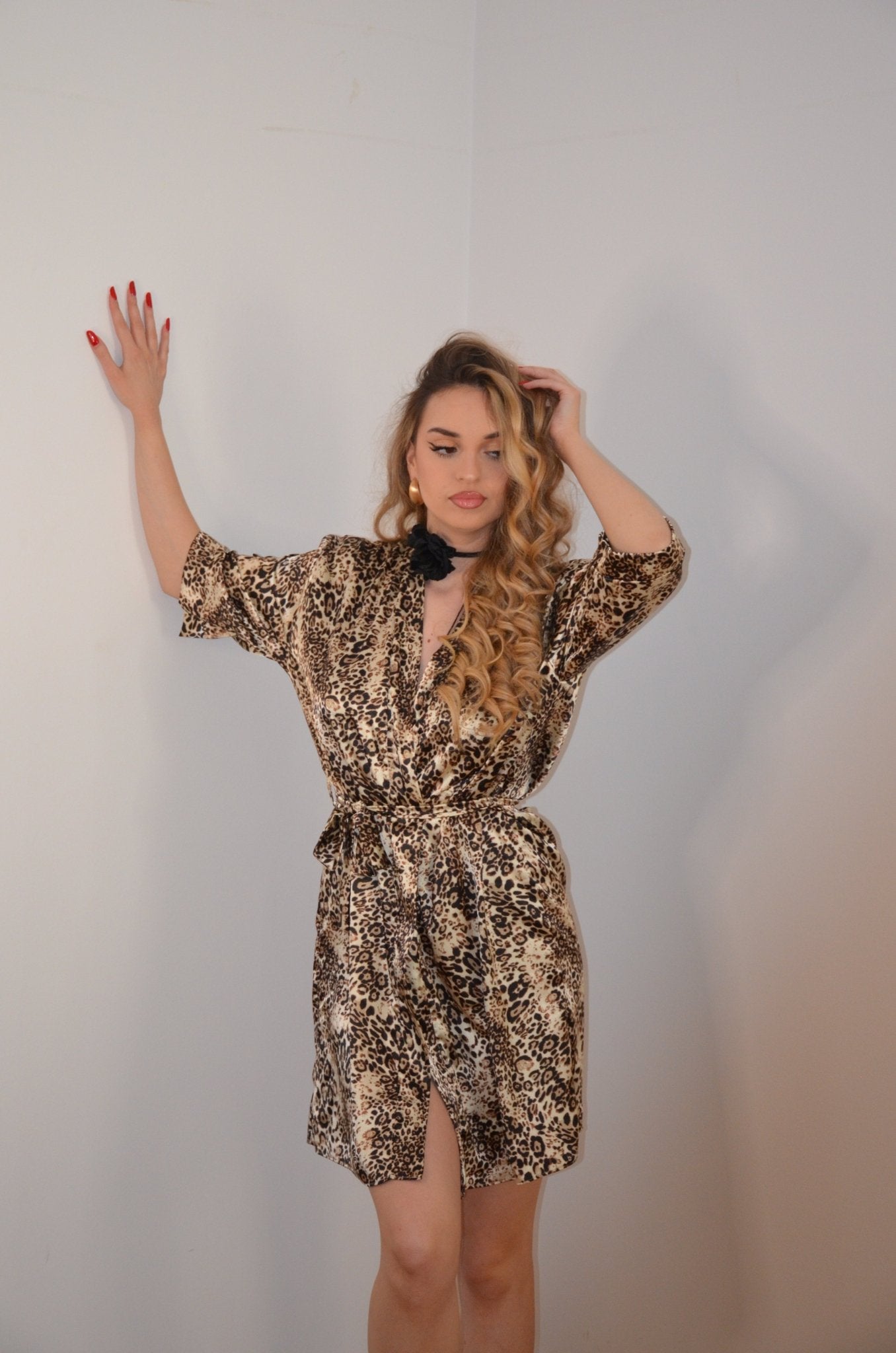Halat Leopard SHAKTI #halat# #halat_satin# #shakti# #bisous# #cherie# #azure# #raven# #kairos#